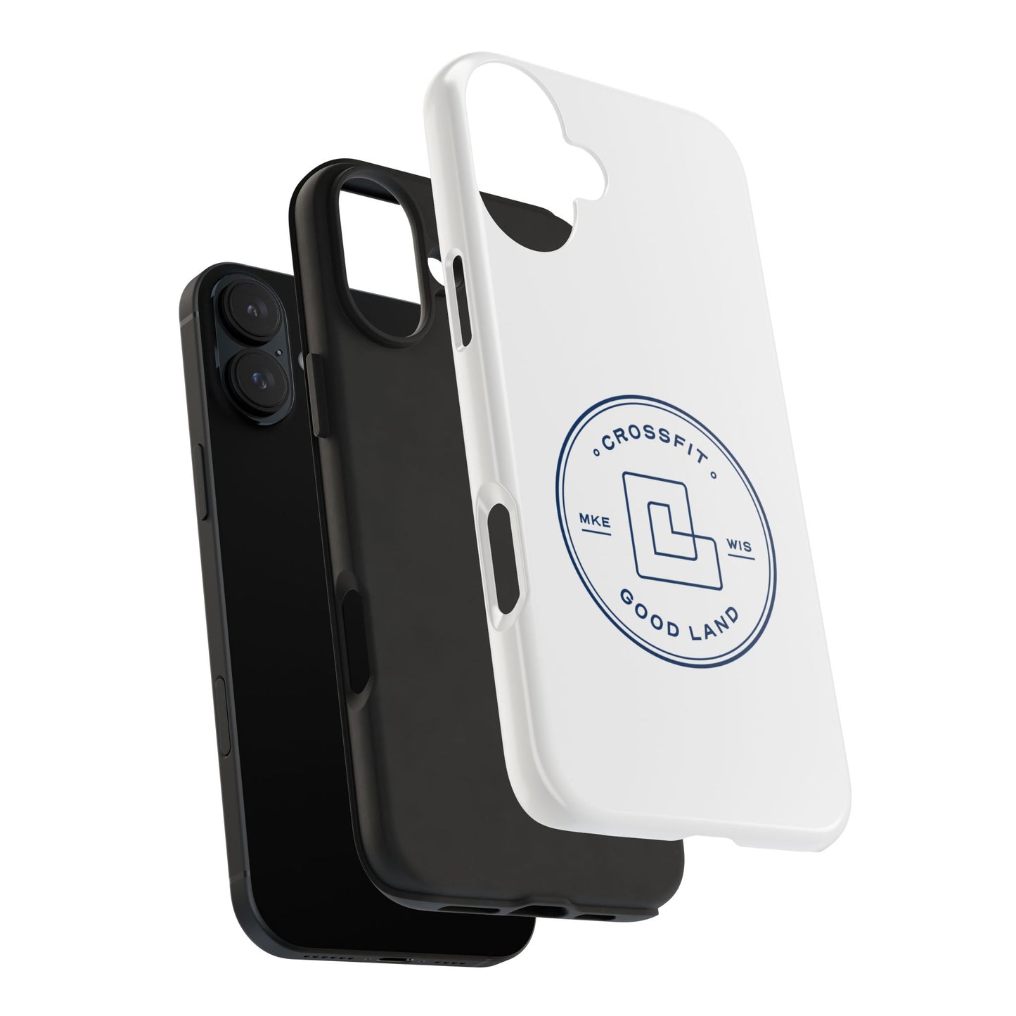White Tough Phone Cases