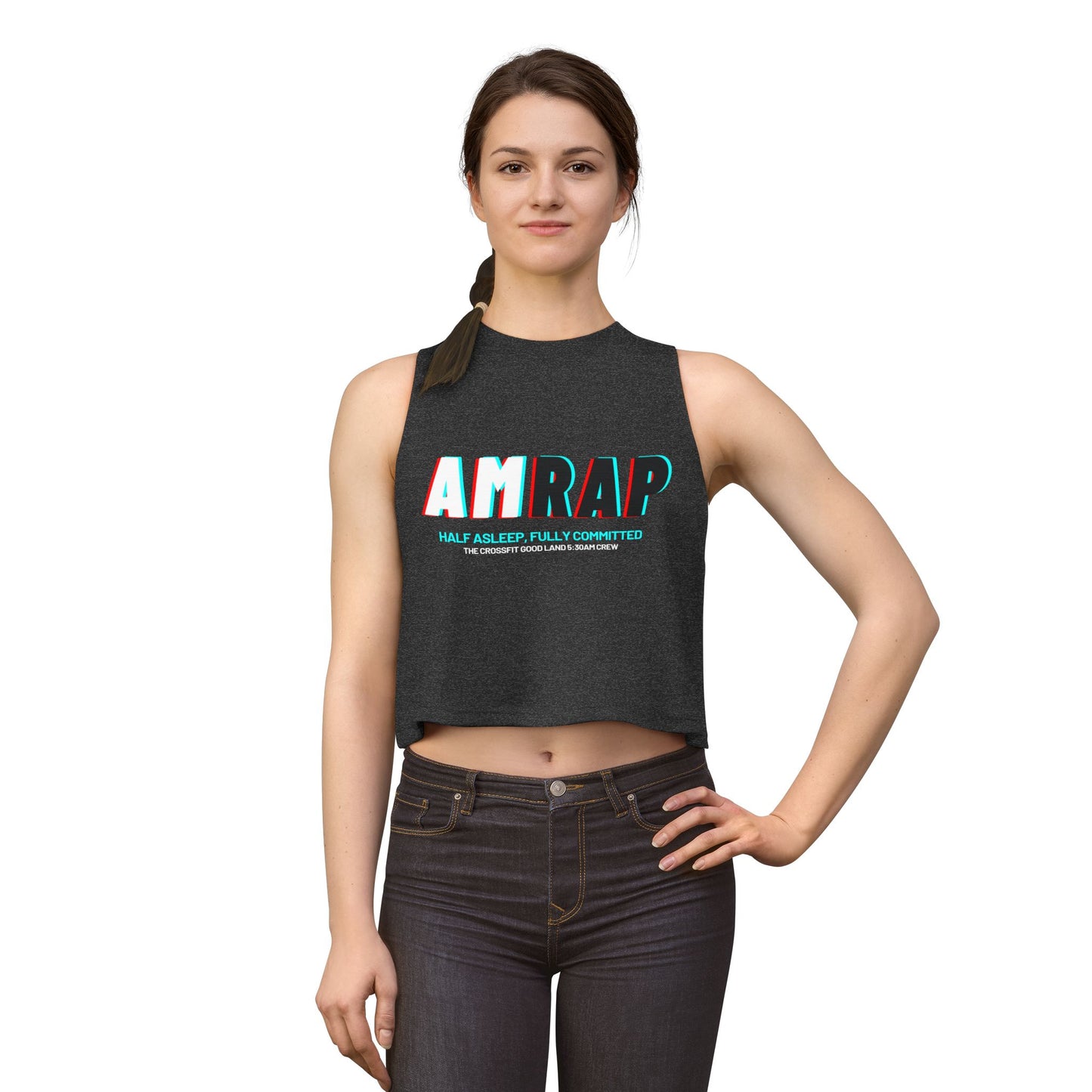 AM RAP - Women's Crop Top