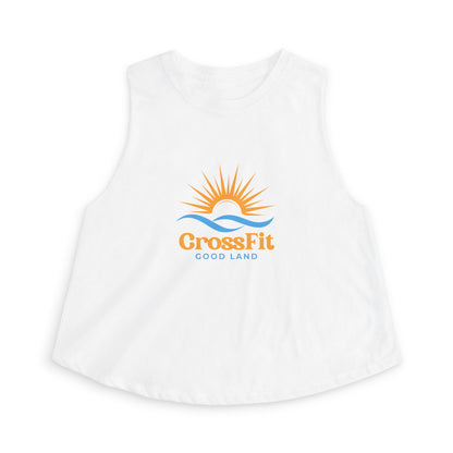 Sunrise Over Water - Women's Crop Top