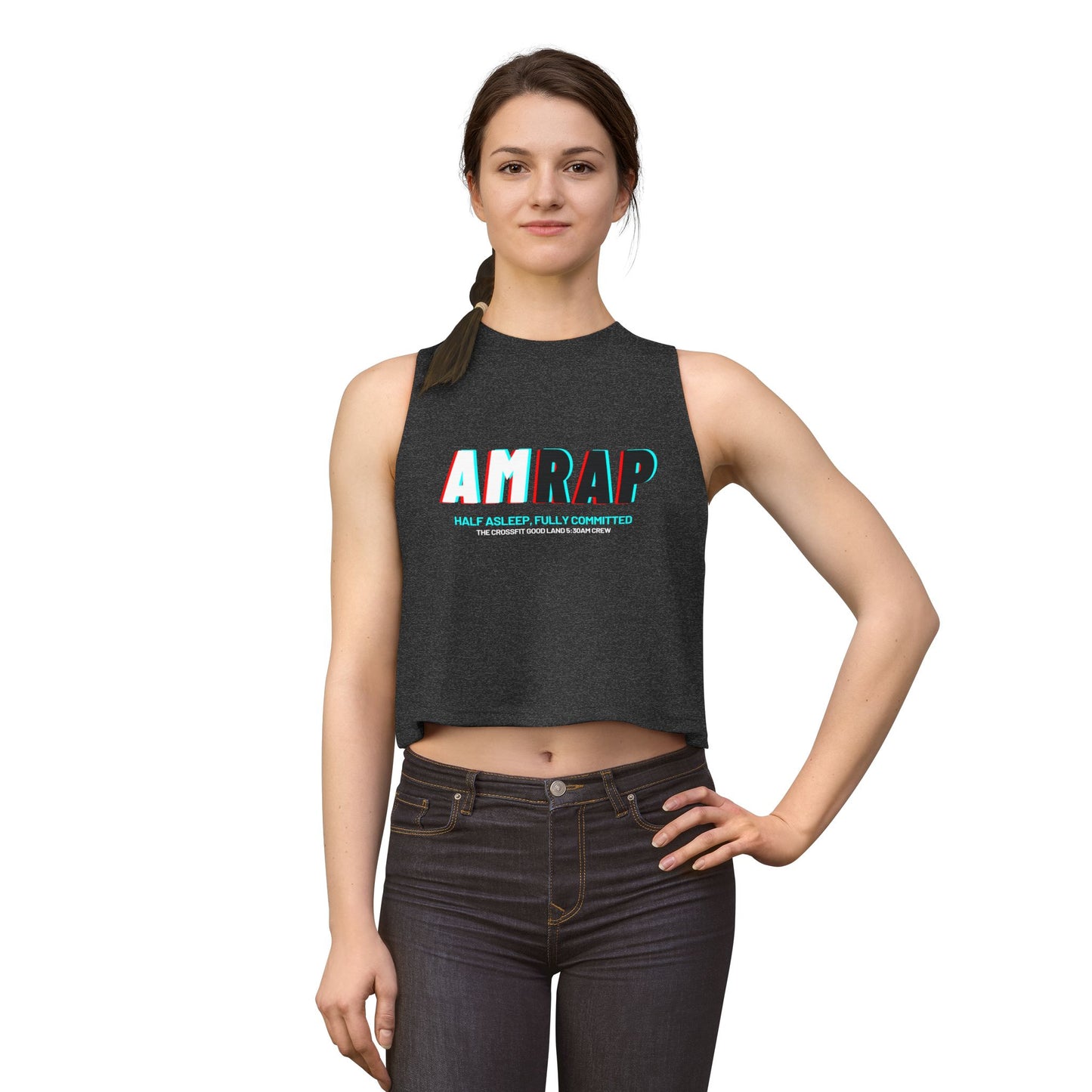 AM RAP - Women's Crop Top