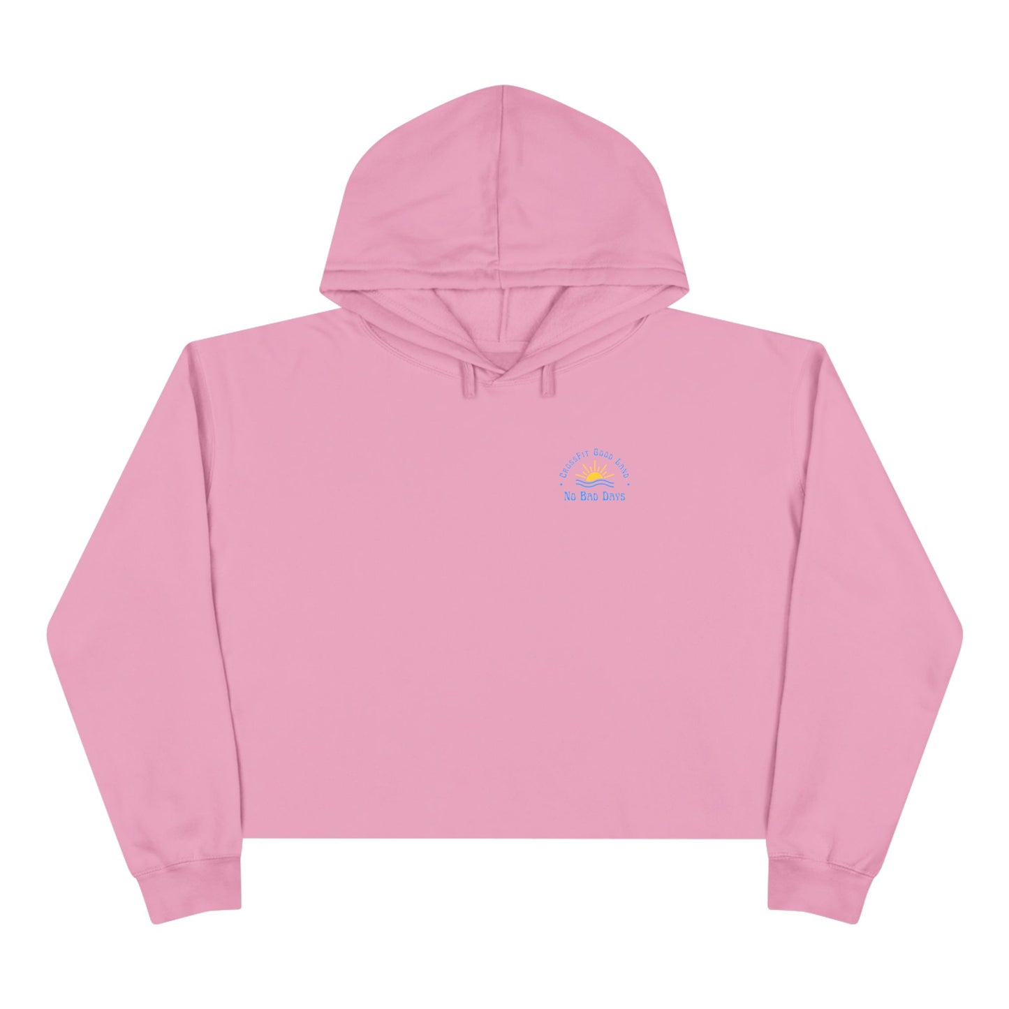 No Bad Days Crop Hoodie