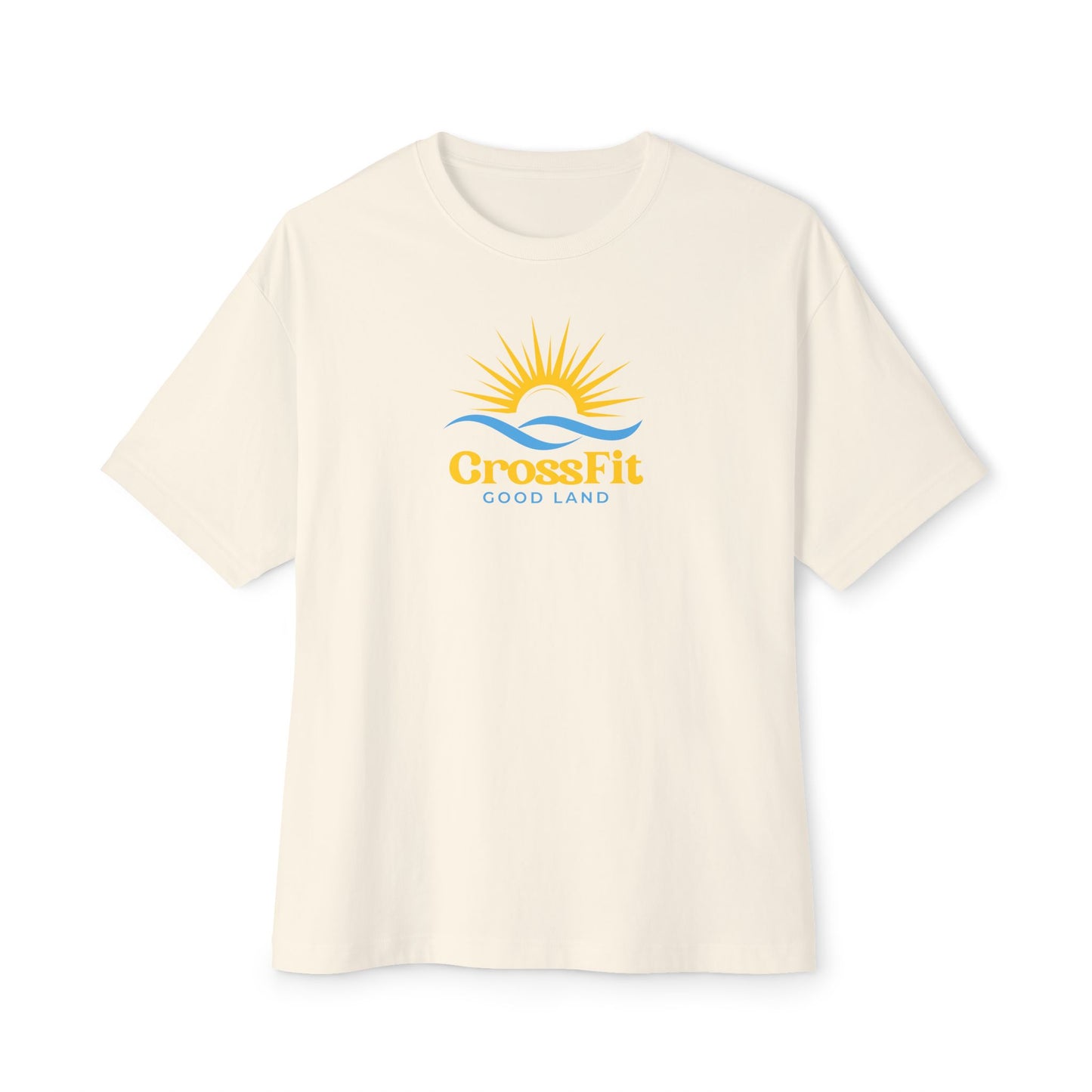 Sunrise Over Water - Unisex Oversized Boxy Tee