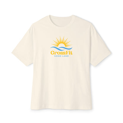 Sunrise Over Water - Unisex Oversized Boxy Tee