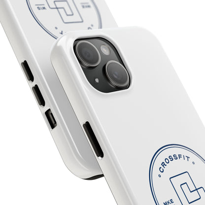 White Tough Phone Cases