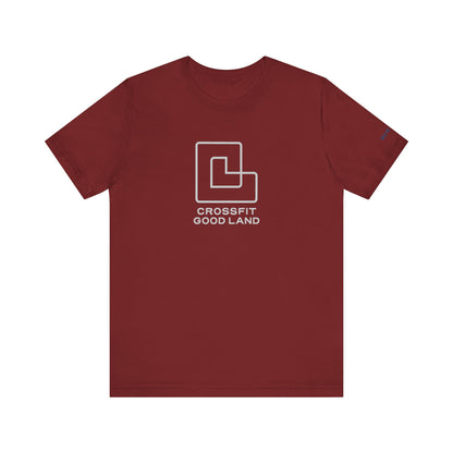 CrossFit Good Land Logo Unisex Jersey Short Sleeve Tee