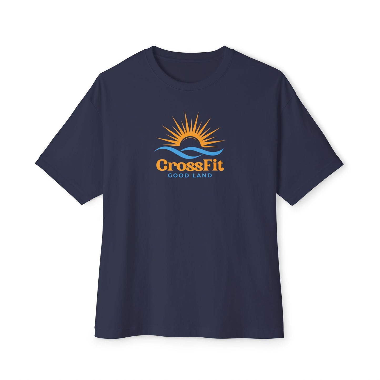 Sunrise Over Water - Unisex Oversized Boxy Tee