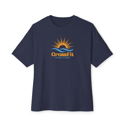 Sunrise Over Water - Unisex Oversized Boxy Tee