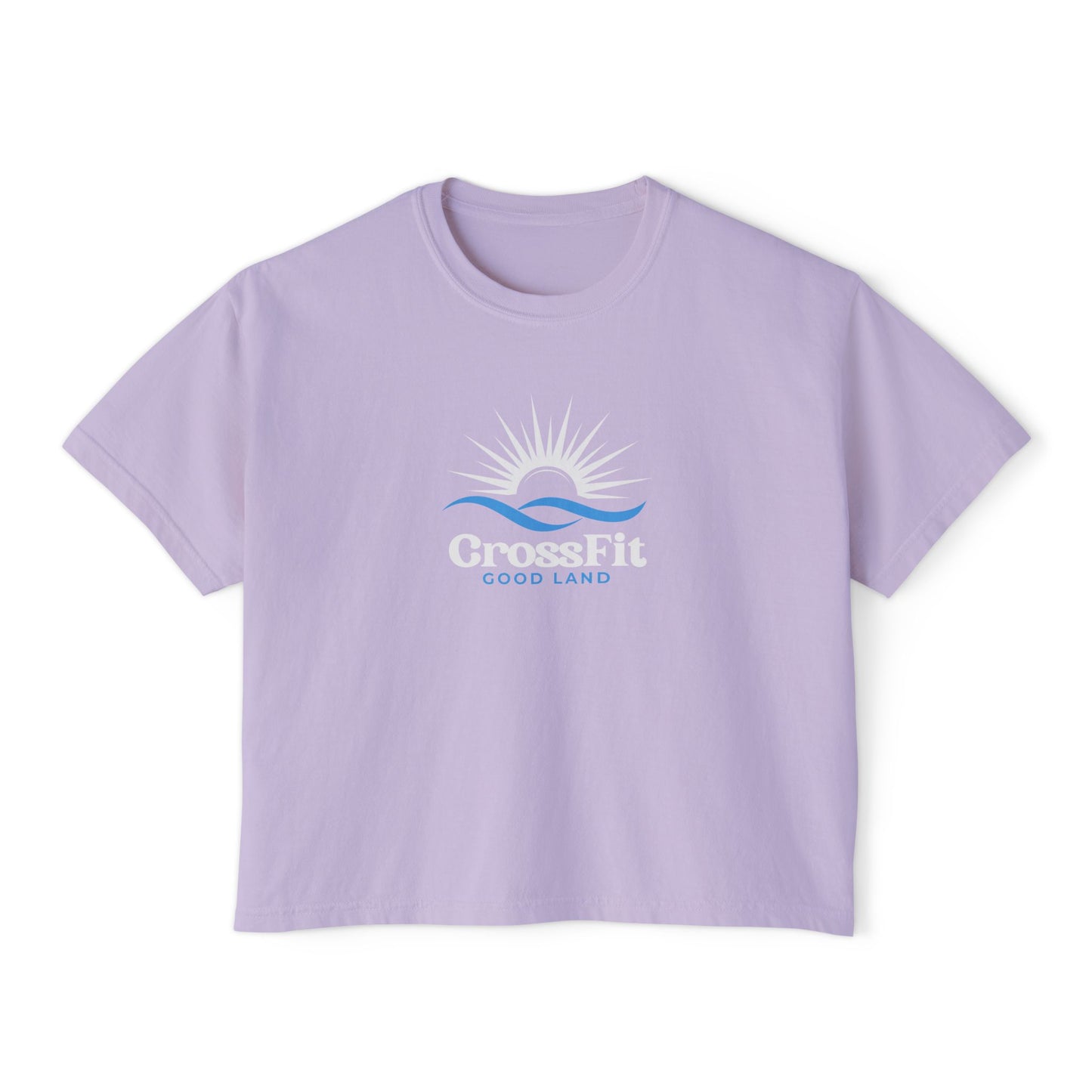 Sunrise Over Water - Women's Boxy Tee