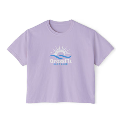 Sunrise Over Water - Women's Boxy Tee