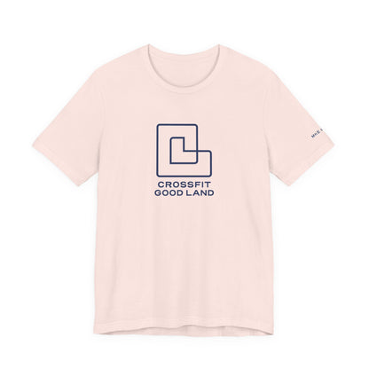 CrossFit Good Land Logo Unisex Jersey Short Sleeve Tee