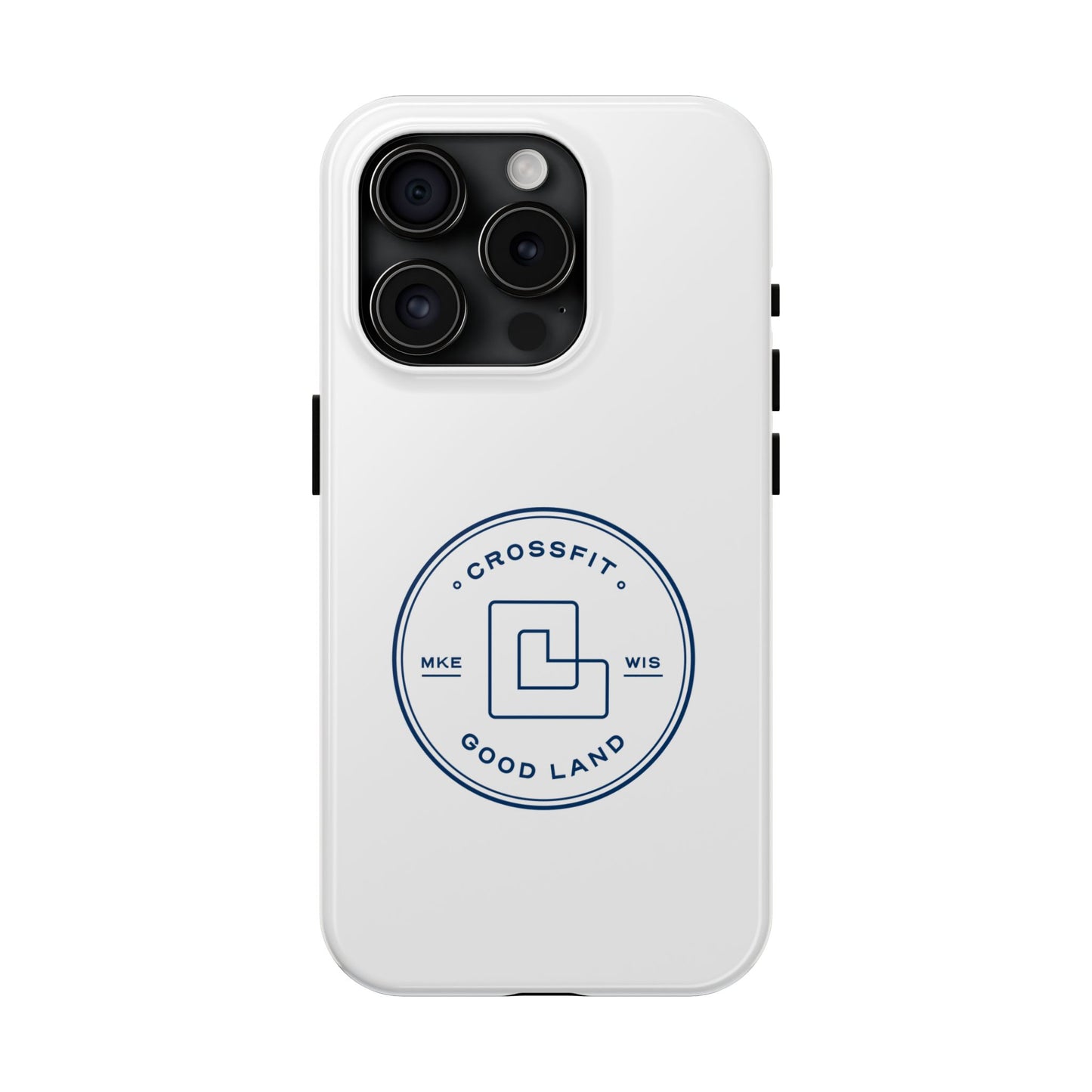 White Tough Phone Cases