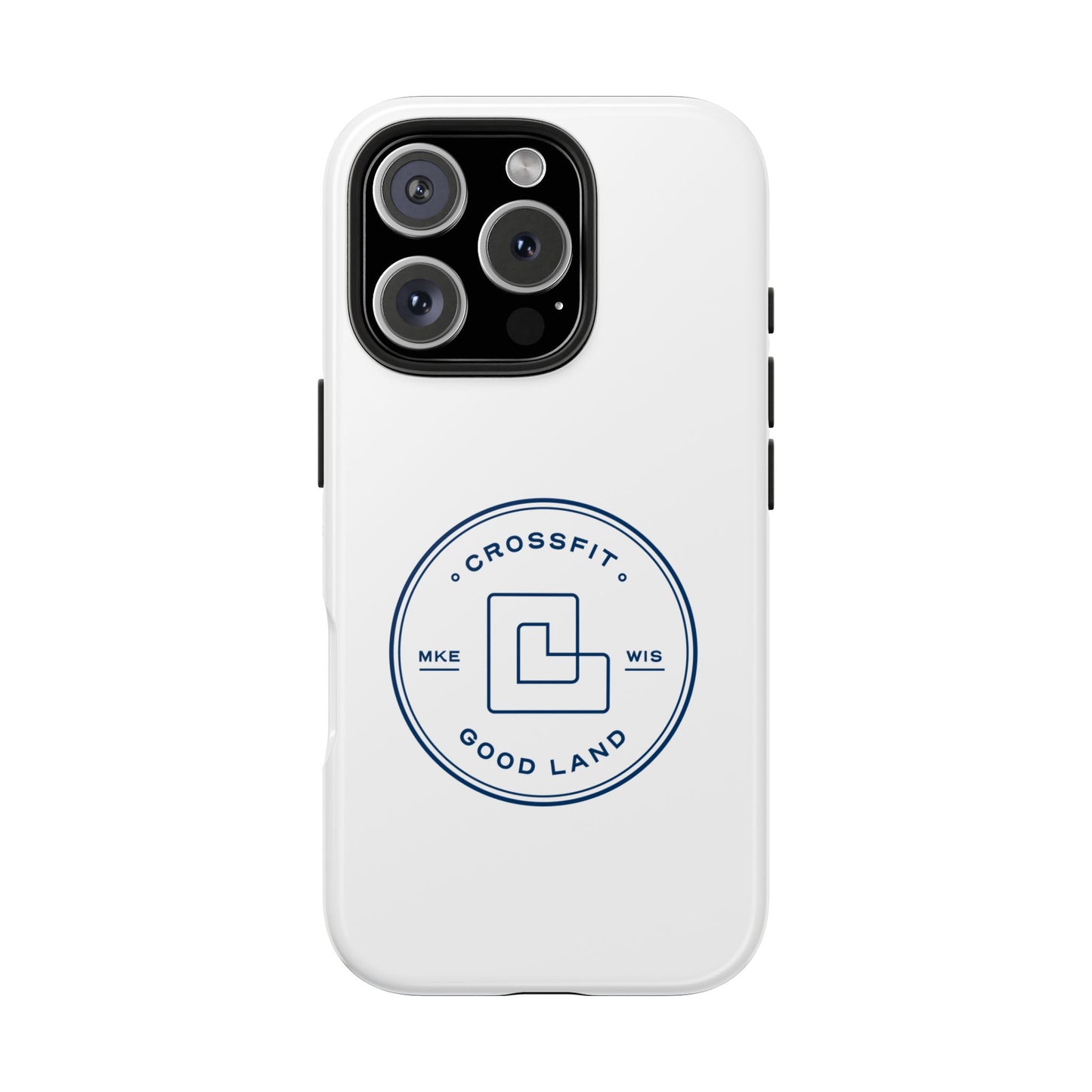 White Tough Phone Cases