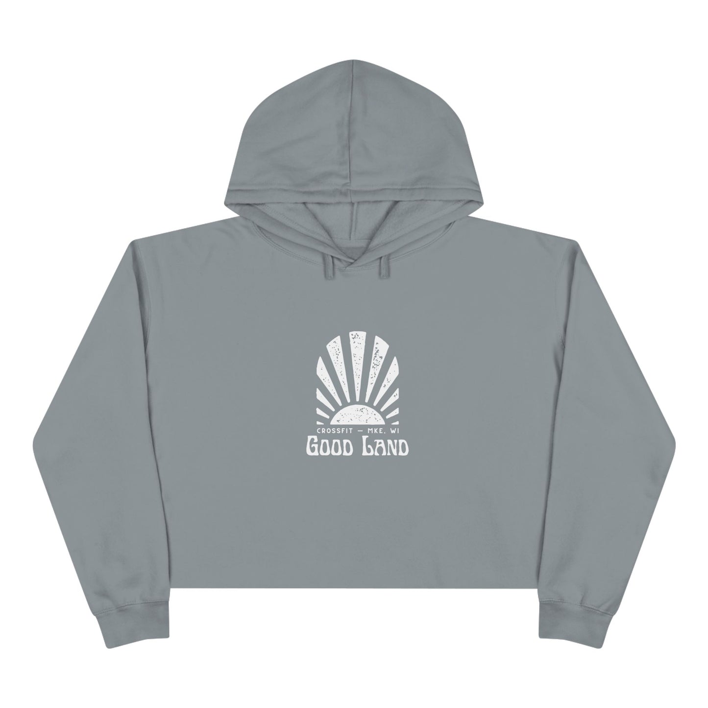 Sun Rays Crop Hoodie