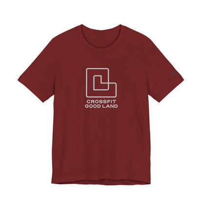 CrossFit Good Land Logo Unisex Jersey Short Sleeve Tee