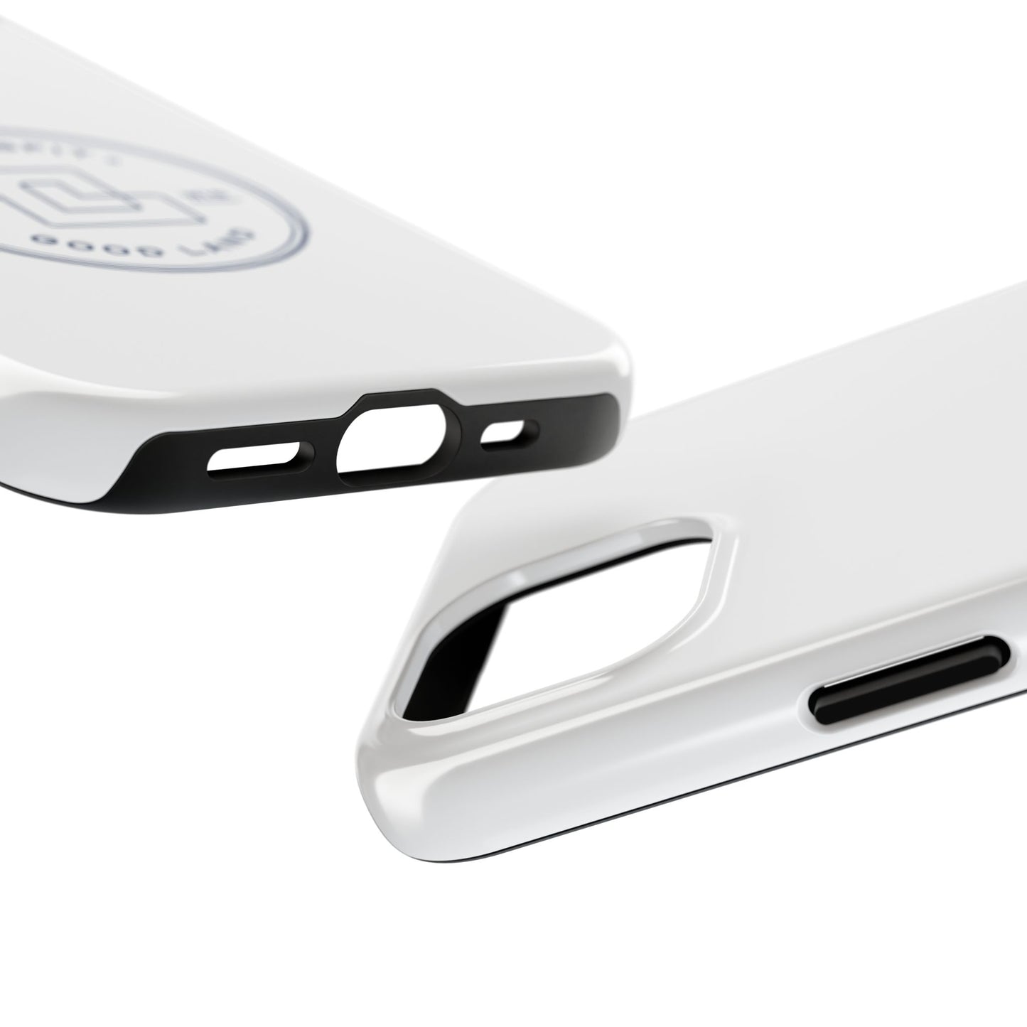 White Tough Phone Cases