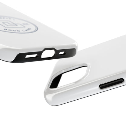 White Tough Phone Cases