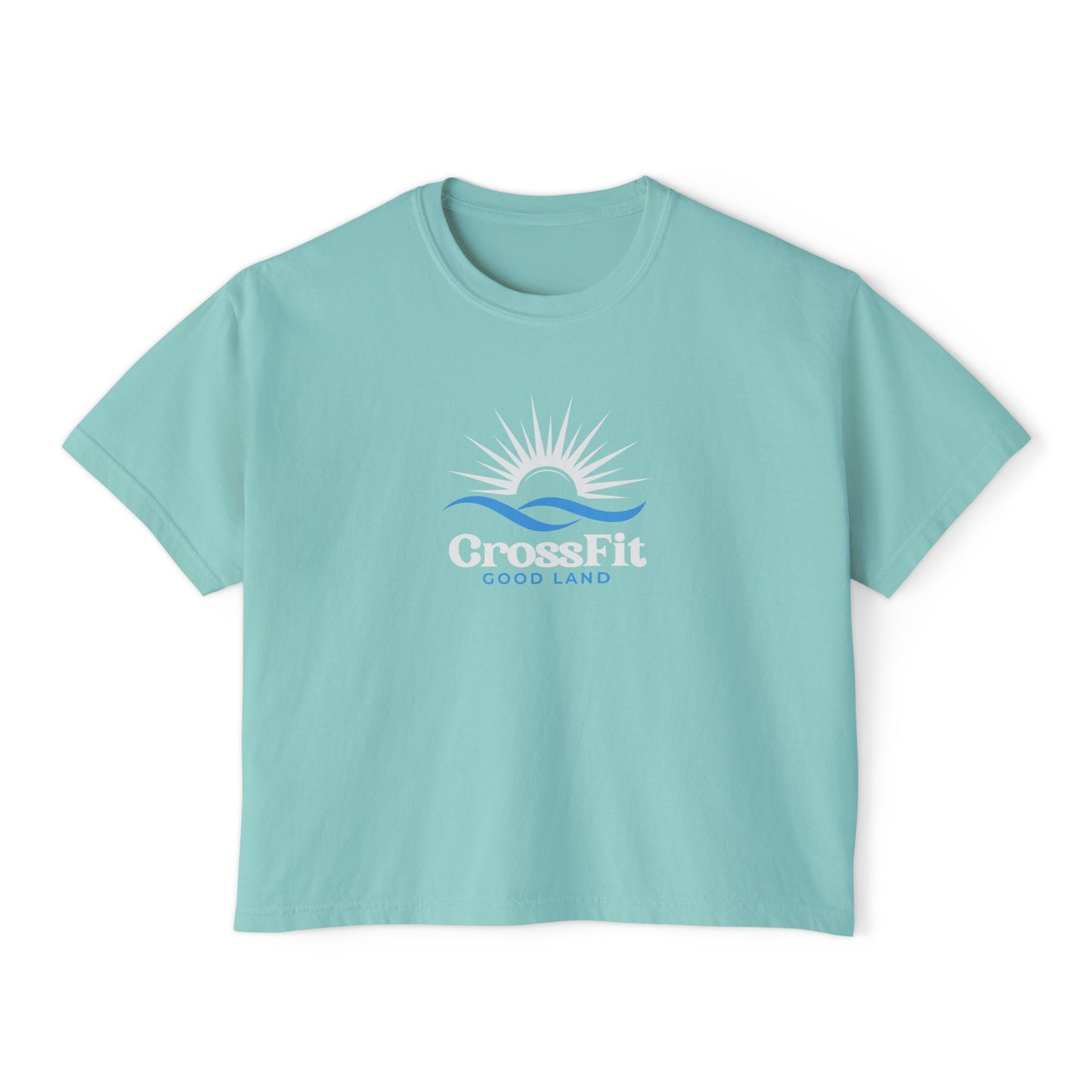 Sunrise Over Water - Women's Boxy Tee