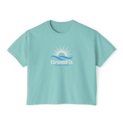 Sunrise Over Water - Women's Boxy Tee