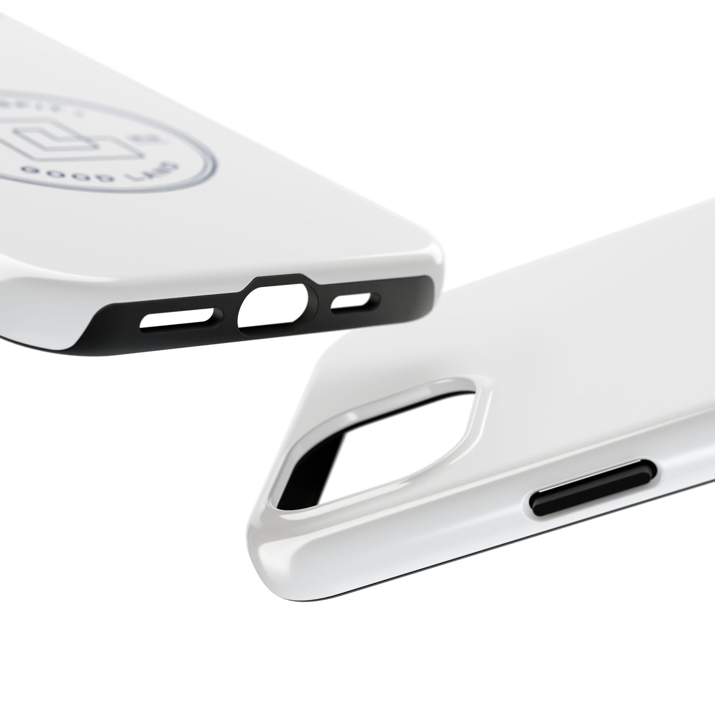 White Tough Phone Cases