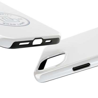 White Tough Phone Cases