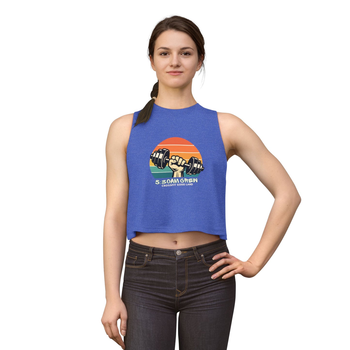 5:30AM Crew - Women's Crop Top