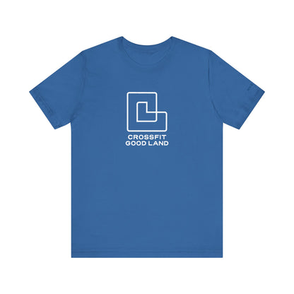 CrossFit Good Land Logo Unisex Jersey Short Sleeve Tee