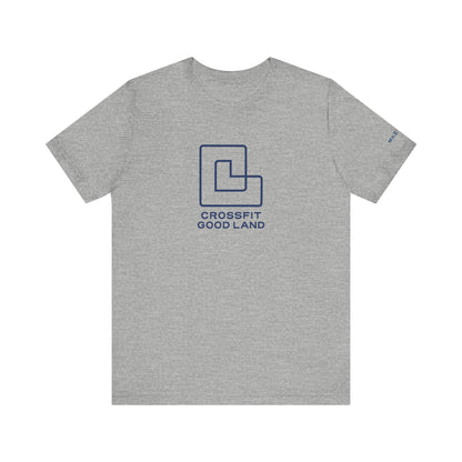 CrossFit Good Land Logo Unisex Jersey Short Sleeve Tee