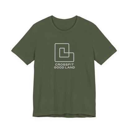 CrossFit Good Land Logo Unisex Jersey Short Sleeve Tee