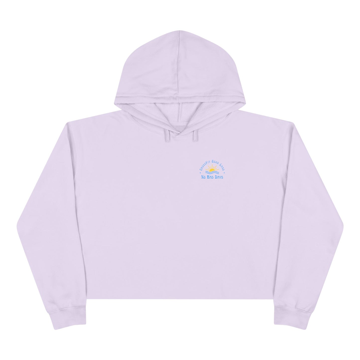 No Bad Days Crop Hoodie