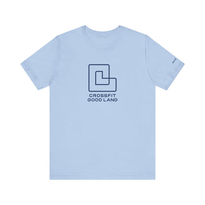 CrossFit Good Land Logo Unisex Jersey Short Sleeve Tee
