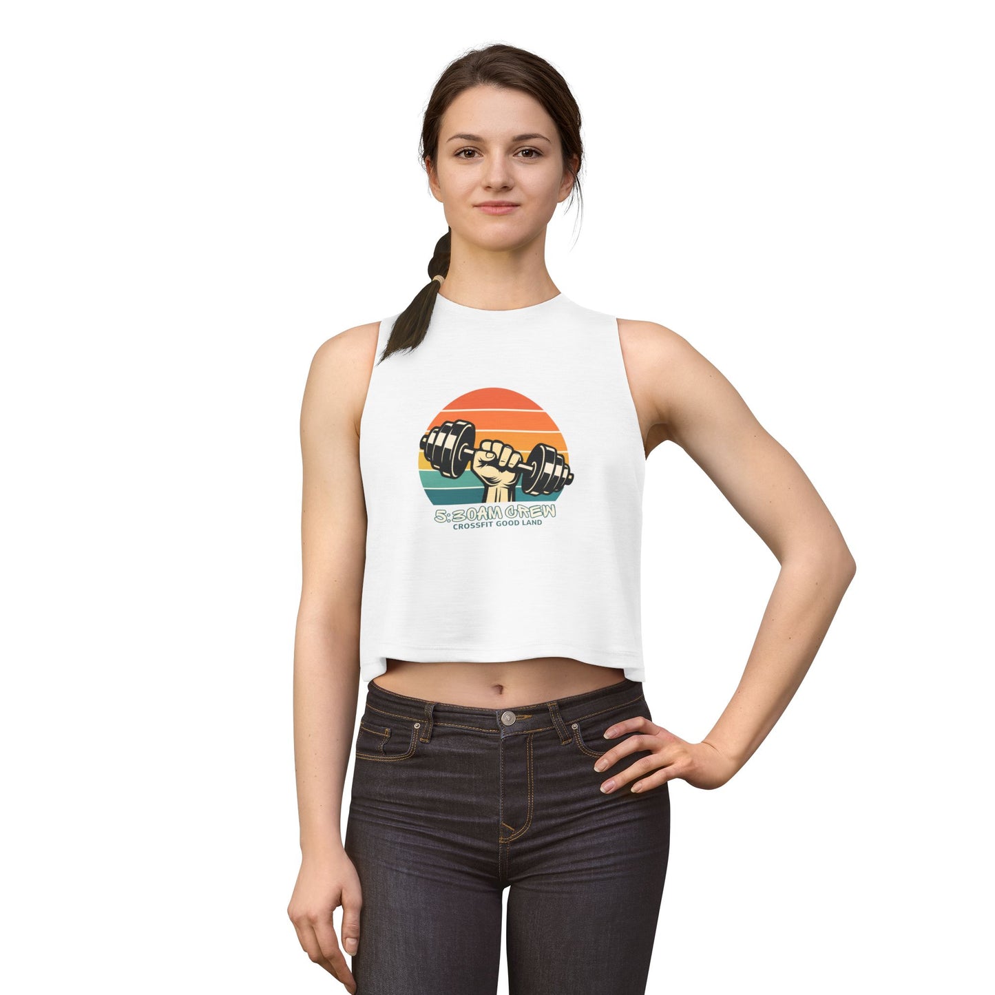 5:30AM Crew - Women's Crop Top