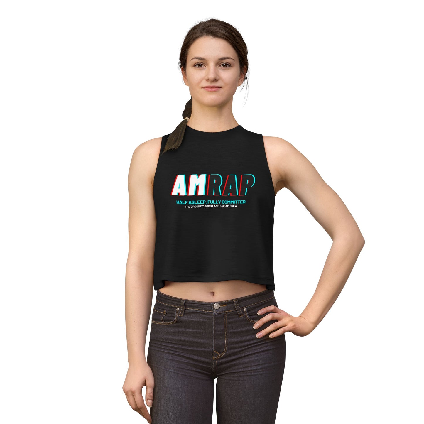 AM RAP - Women's Crop Top