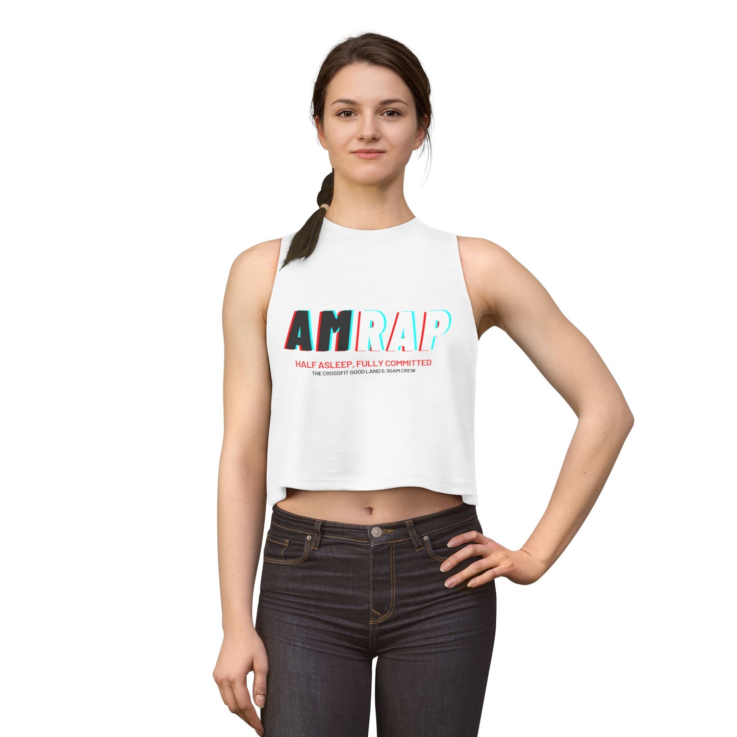 AM RAP - Women's Crop Top