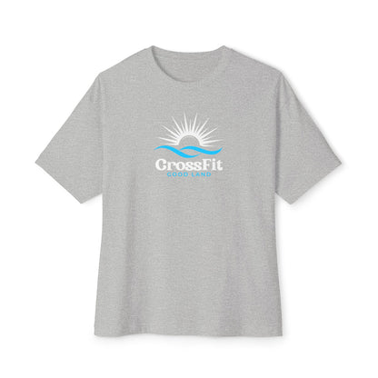 Sunrise Over Water - Unisex Oversized Boxy Tee