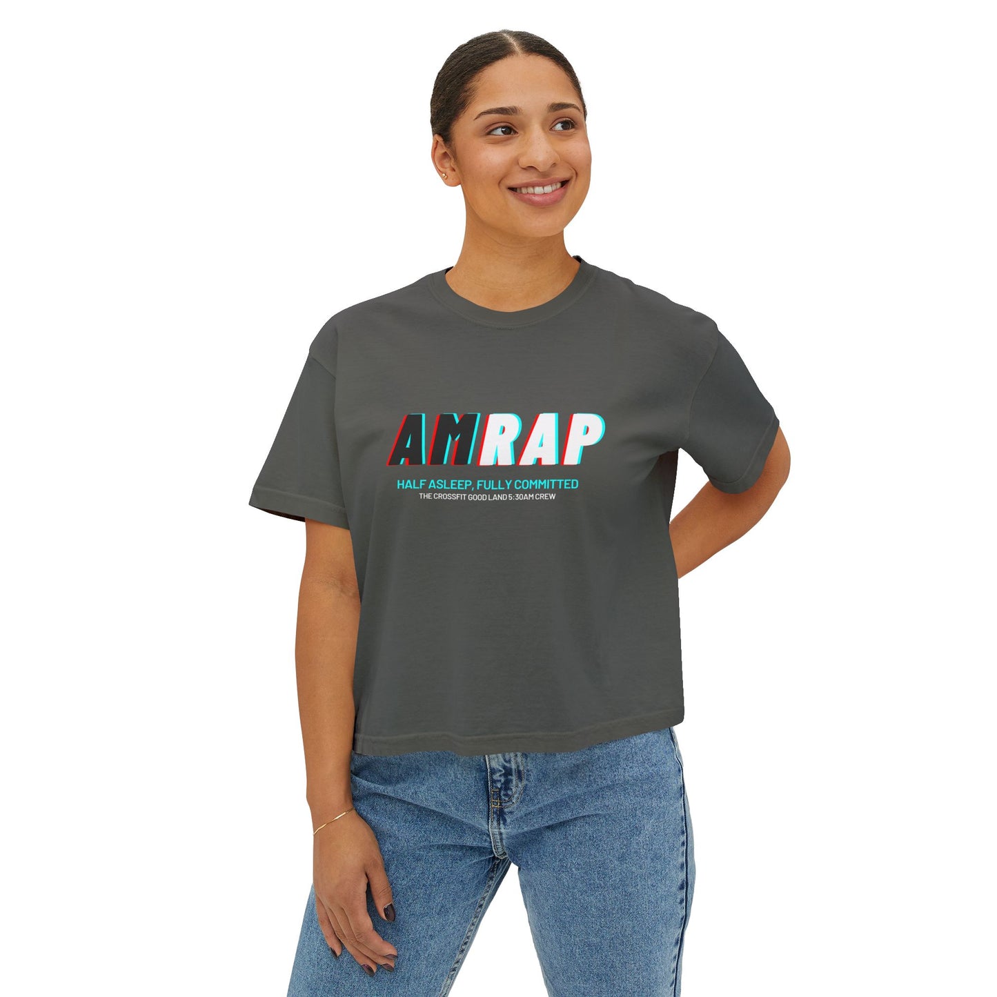 AM RAP - Women's Boxy Tee