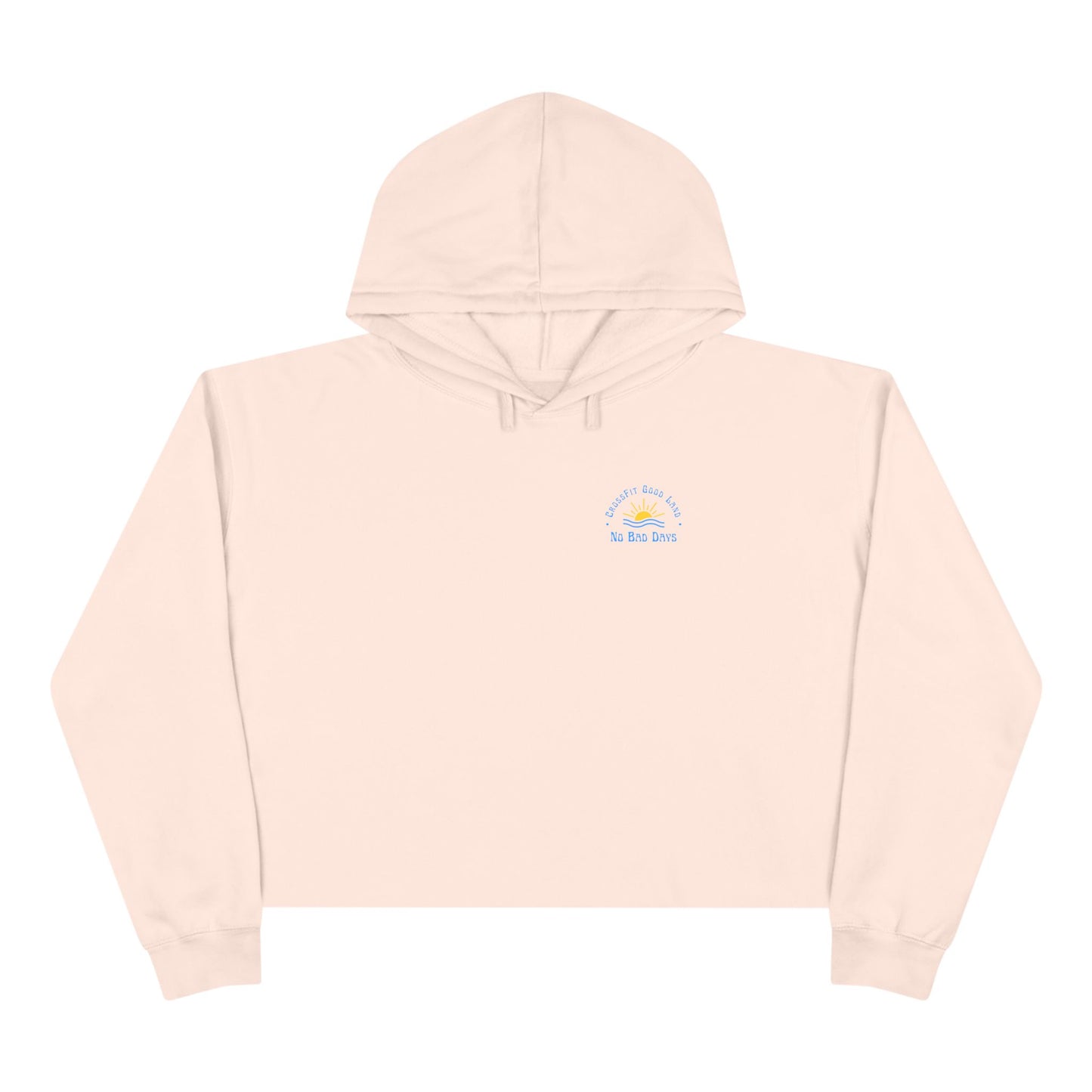 No Bad Days Crop Hoodie