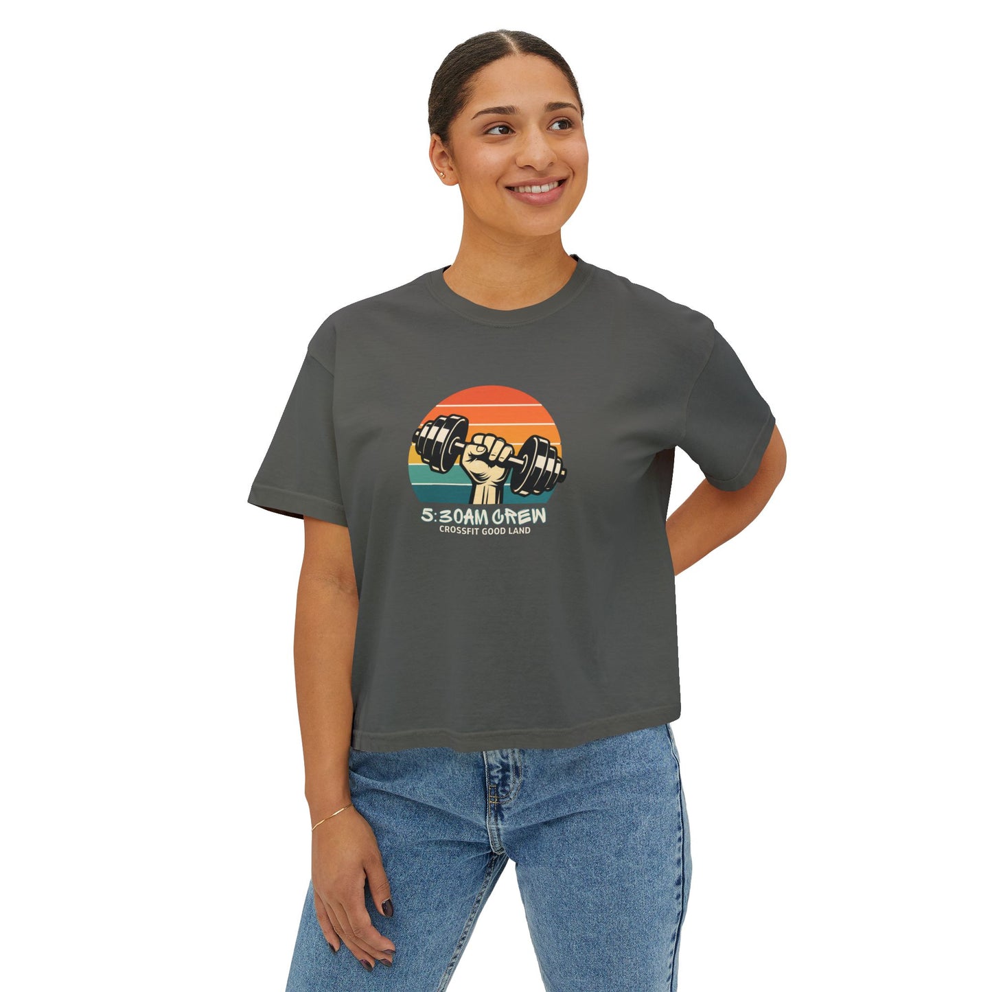 5:30AM Crew - Women's Boxy Tee