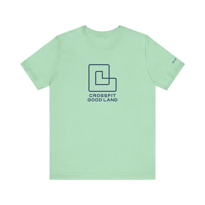 CrossFit Good Land Logo Unisex Jersey Short Sleeve Tee