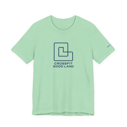 CrossFit Good Land Logo Unisex Jersey Short Sleeve Tee