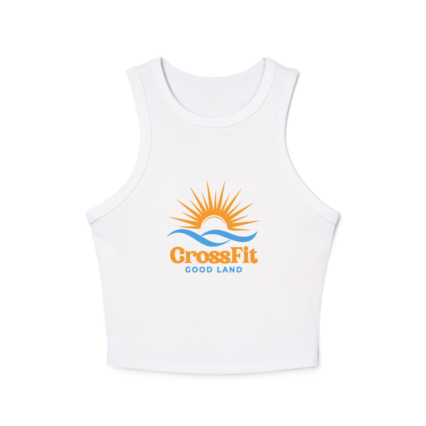 Sunrise Over Water - Women's Micro Rib Racer Tank Top
