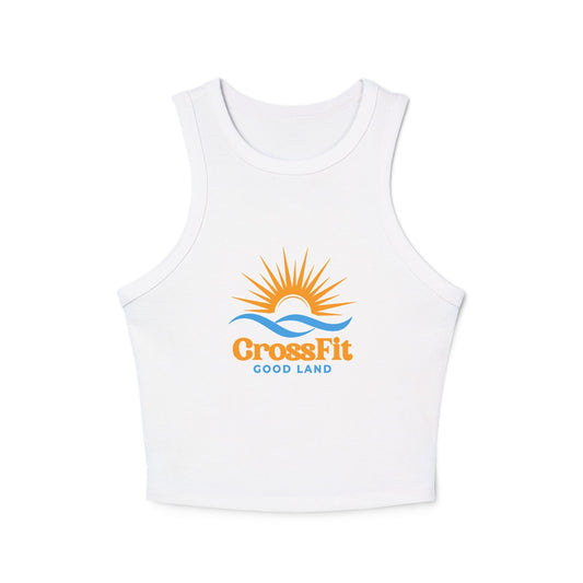 Sunrise Over Water - Women's Micro Rib Racer Tank Top