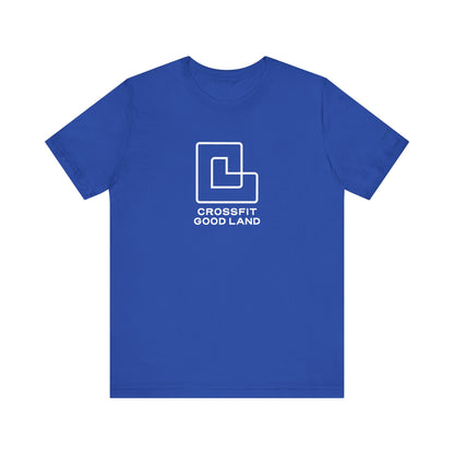 CrossFit Good Land Logo Unisex Jersey Short Sleeve Tee