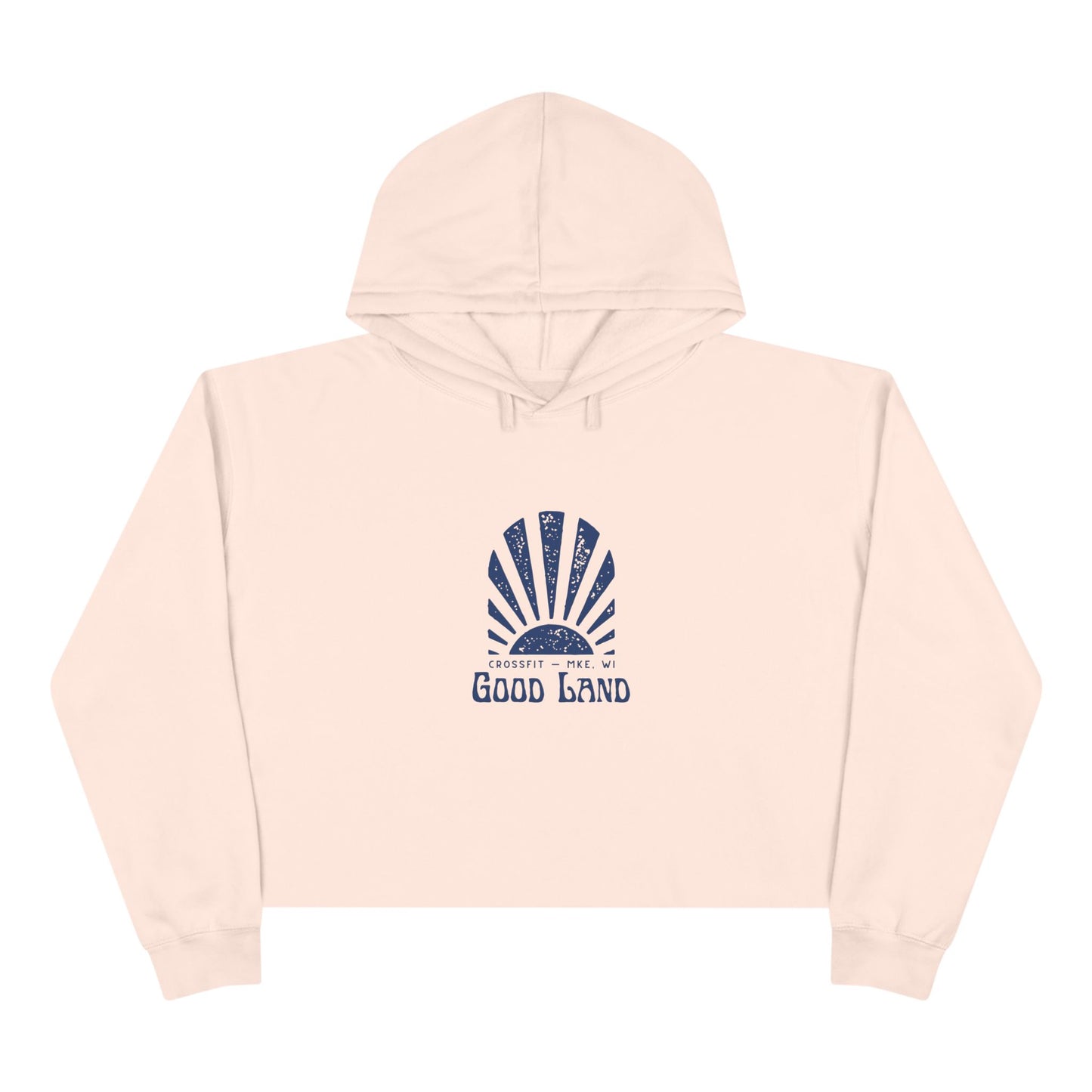 Sun Rays Crop Hoodie