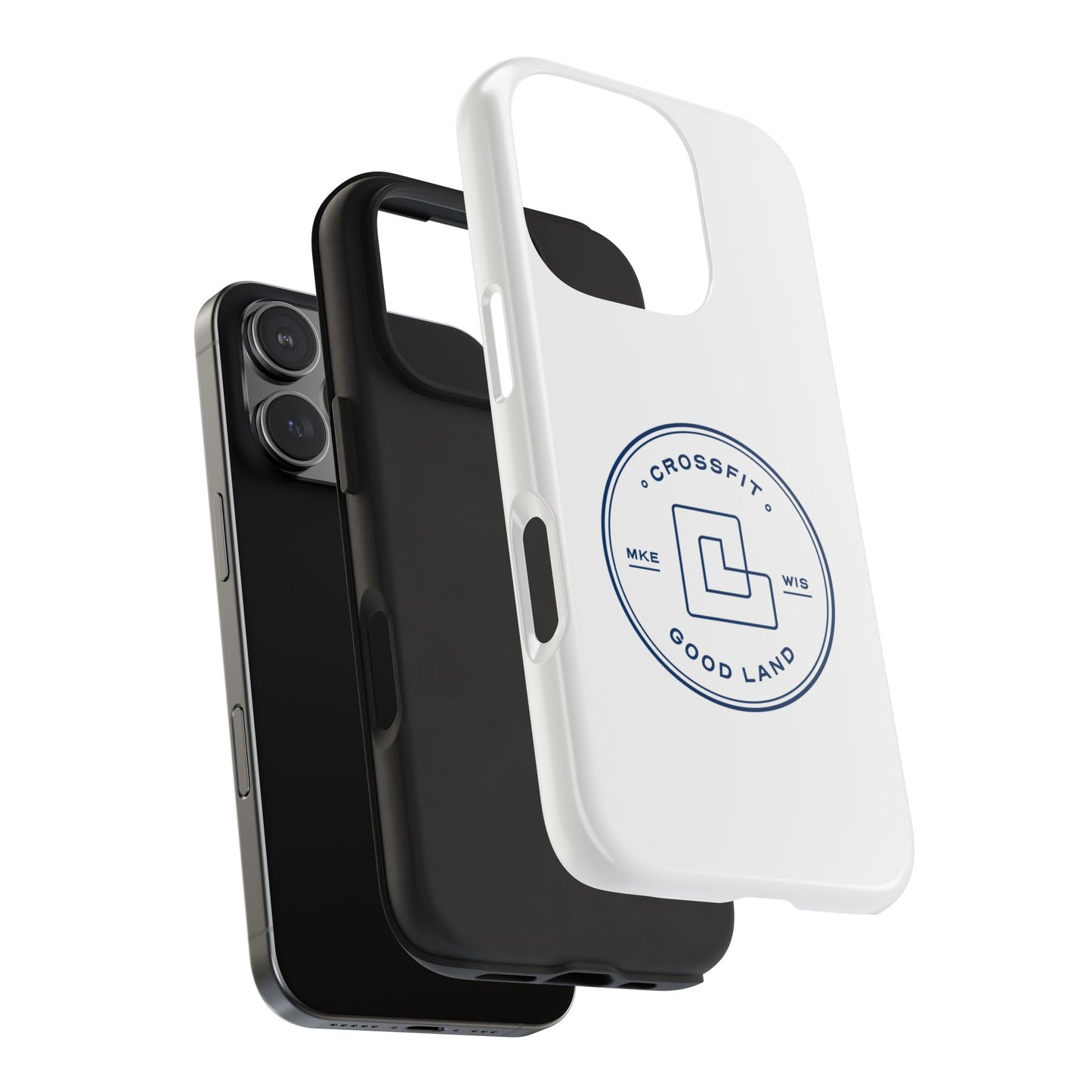 White Tough Phone Cases