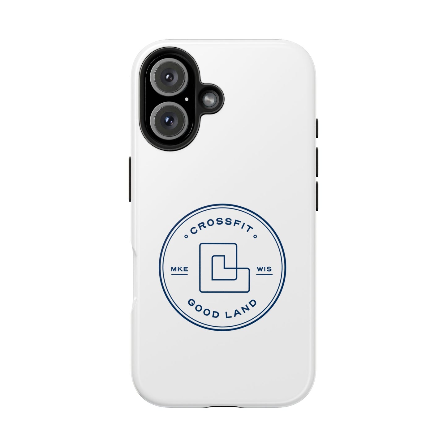 White Tough Phone Cases