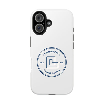 White Tough Phone Cases