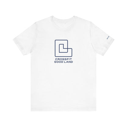 CrossFit Good Land Logo Unisex Jersey Short Sleeve Tee