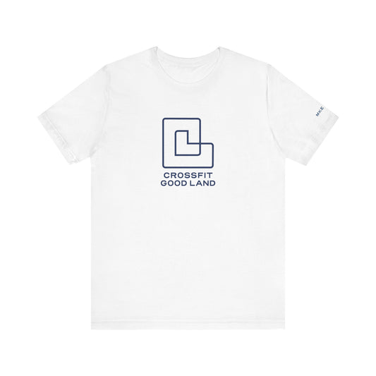 CrossFit Good Land Logo Unisex Jersey Short Sleeve Tee