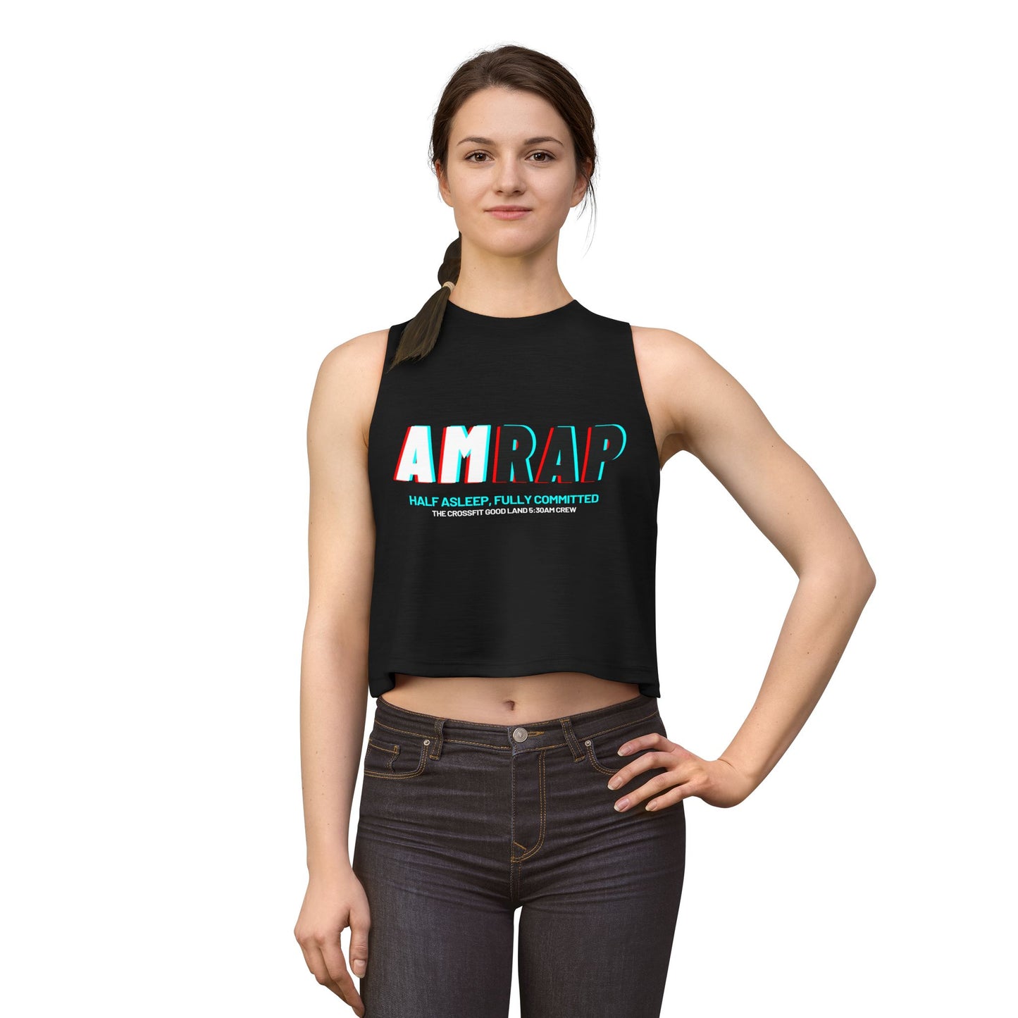 AM RAP - Women's Crop Top