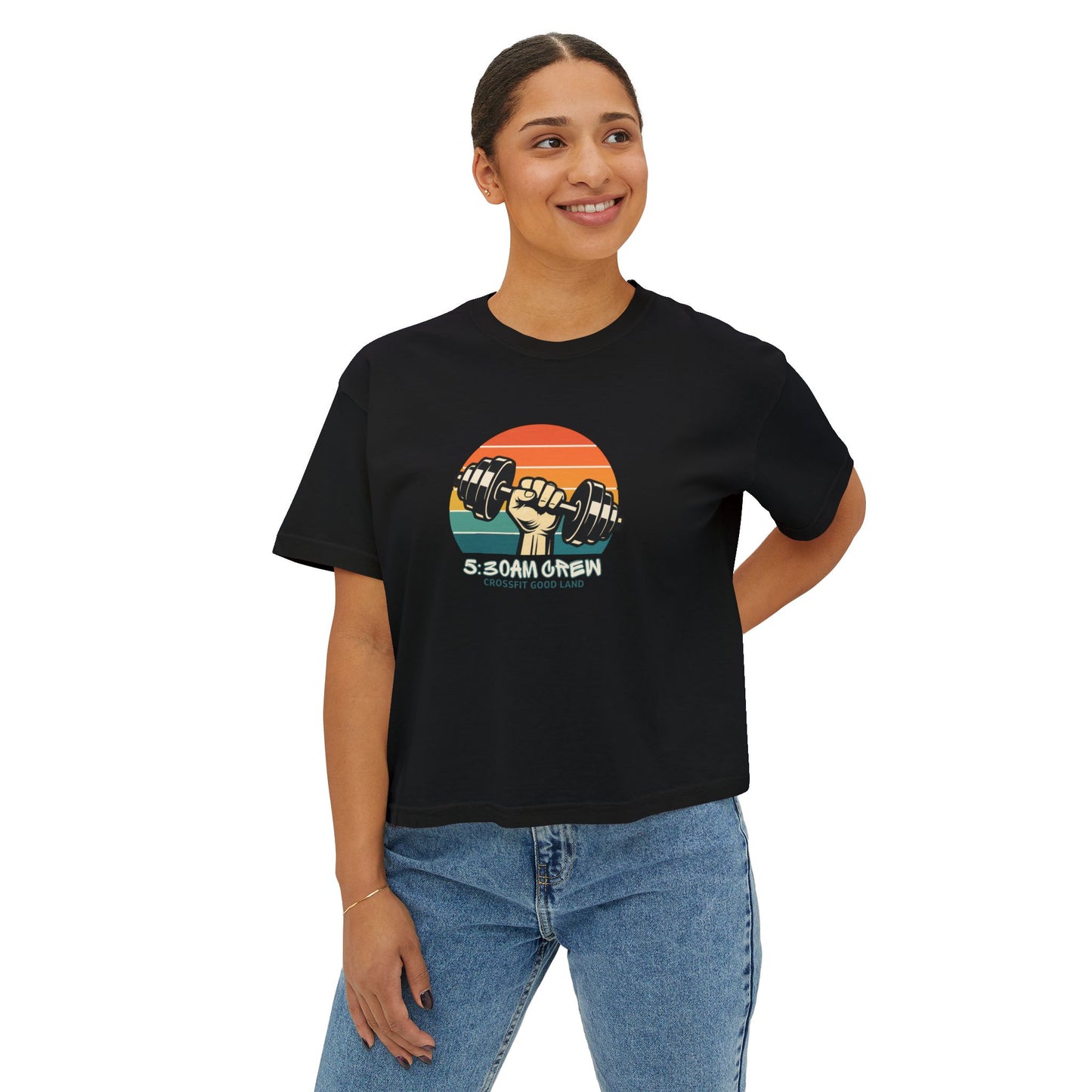 5:30AM Crew - Women's Boxy Tee